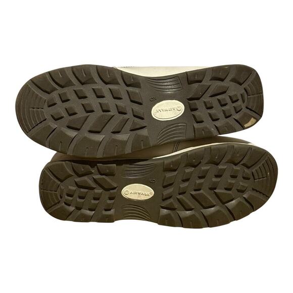 AirWalk Women's Winter Snow Boots Faux Fur White Gray Lace Up Size 9 - Picture 8 of 8